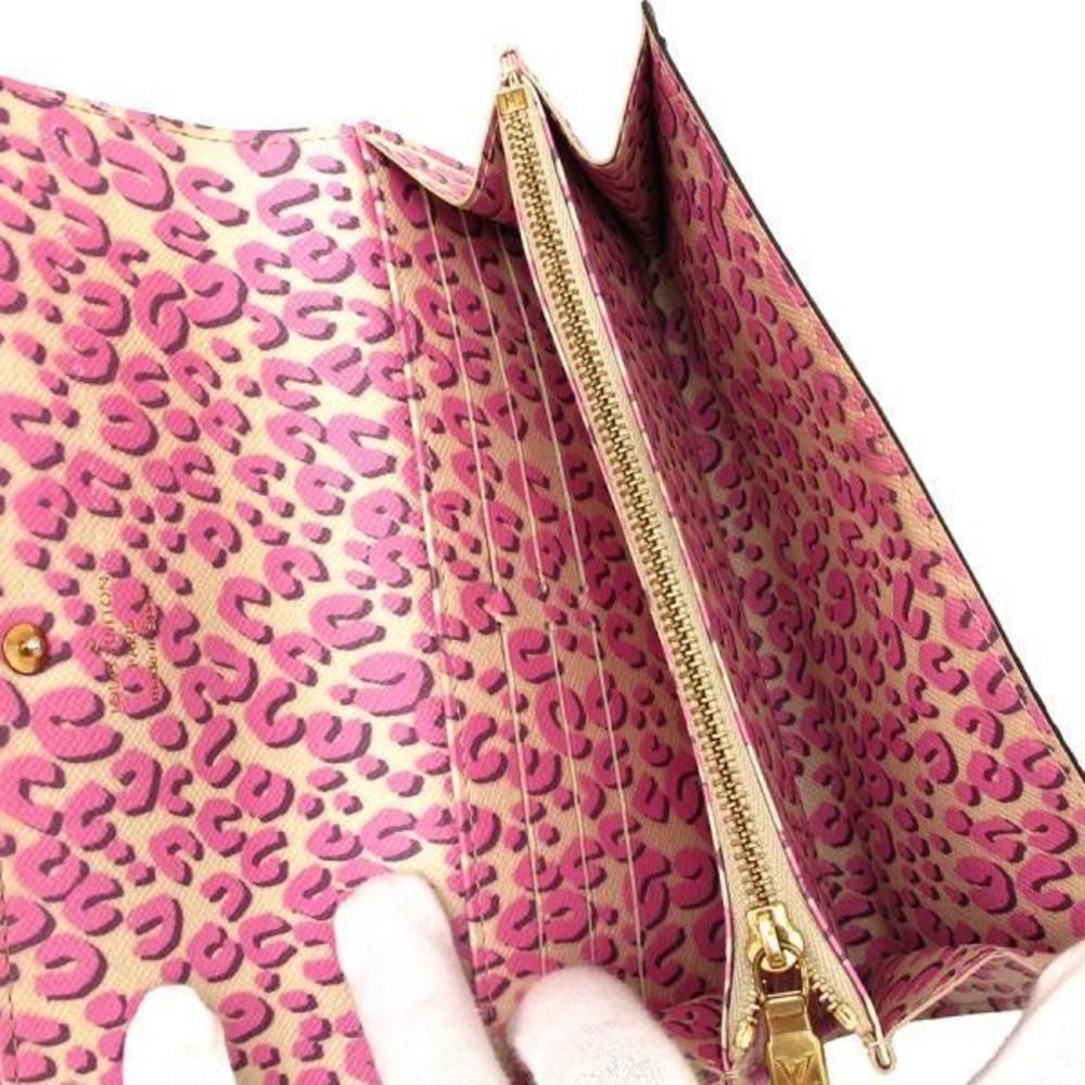 Louis Vuitton Collection Portefeuille Sarah Leopard Brown - Picture 3 of 8